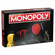 Monopoly IT  Board Game NIB Based On Stephen King’s Thriller