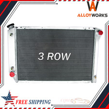 3 Row Aluminum Radiator For 1980-84 1983 Ford F150 F250 F350 Bronco 5.8l 7.5l V8