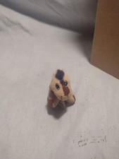 Vintage Pound Puppy Pony Light Tan With Brown Spots 3 Inches Long