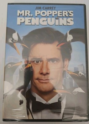 Mr. Popper's Penguins DVD featuring Jim Carrey