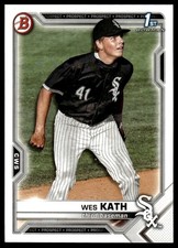 2021 Bowman Draft #BD-43 Wes Kath