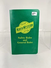 Chicago & North Western General & Safety Rules Pocket Guide