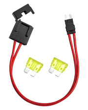 Car Fuse Holder Connector, 32V 20 Amp 16 AWG, Tap and Test Automotive Circuits R