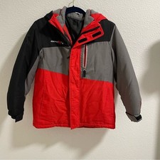 ZeroXposur Kids snow ski Jacket in Red and Black