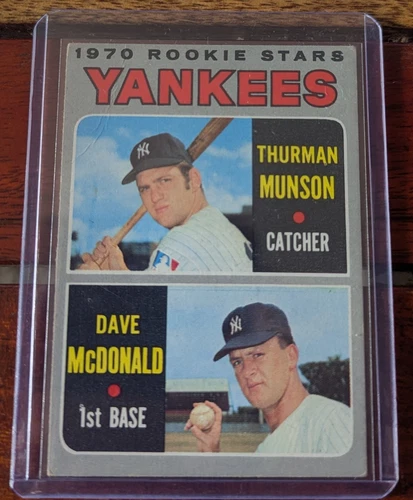 1970 Topps - 1970 Rookie Stars Thurman Munson, Dave McDonald #189 (RC)
