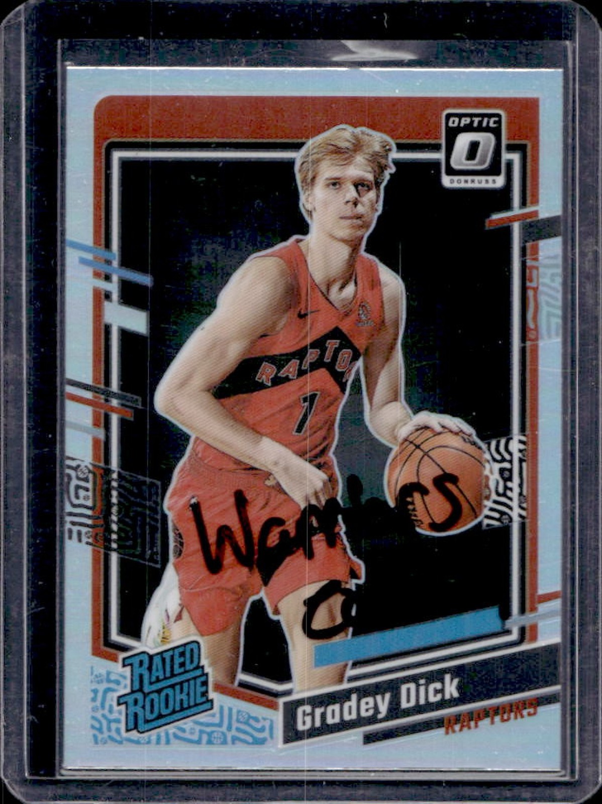 2023-24 Donruss Optic Gradey Dick Holo Prizm Rated #212 Raptors