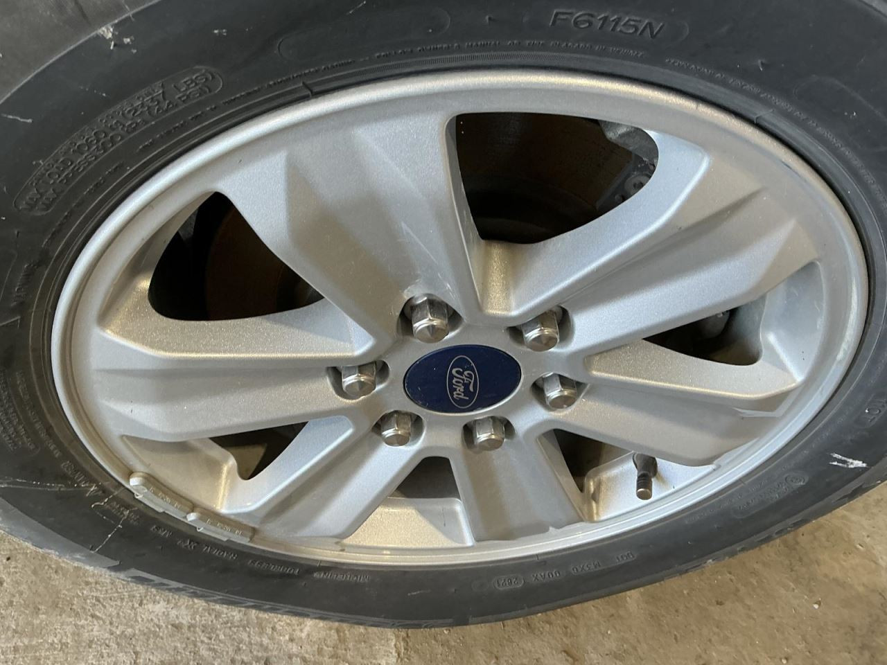 Wheel 17x7-1/2 Aluminum 6 Spoke Fits 15-20 FORD F150 PICKUP 4762781