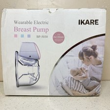 IKARE BP-5030 Double Wearable Electric Breast Pump. 3 Modes/10 Levels. FREE Ship