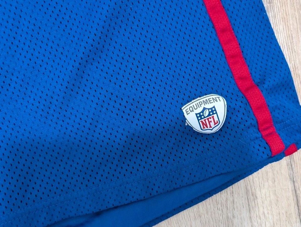 耐克 XL 蓝色装备 NFL 纽约巨人队训练短裤 复古 — 第 4/4 张图片