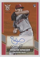 2021 Topps Big League Opening Act Electric Orange 44/99 Spencer Howard Auto 0v0