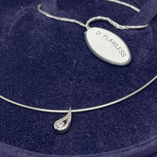 Paul Spurgeon PS 95 PLATINUM & DIAMOND NECKLACE CHOKER D Flawless