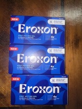 12 Count Eroxon Stimgel 3 Boxes of 4 Fast Acting Male Health Gel Exp 10/26 