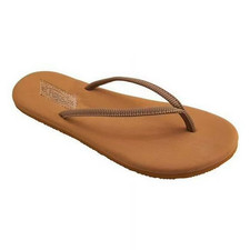 Women's Flojos Fiesta Tan Stripe Polyurethane Suede-10US