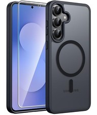 Samsung Galaxy S25 FE Case: Magnetic Translucent Matte Military Grade Drop Proof