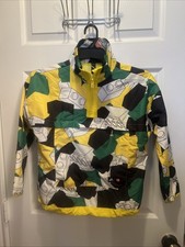 adidas X Classic Lego Half Zip Windbreaker Jacket Yellow Green Black Kids S