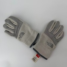 The North Face Girls Fleece Gloves Gray Winter VG Youth Cold Weather