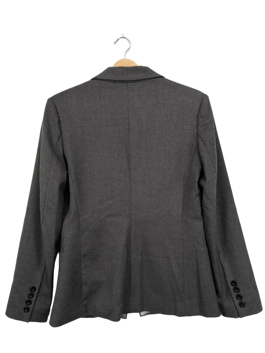 APART Klassischer Blazer Damen Blazer Gr. DE 38 schwarz-hellgrau Business-Look
