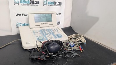 Grason Stadler GSI 61 Clinical Audiometer 1761-97xx w/ Over Ear Headphones