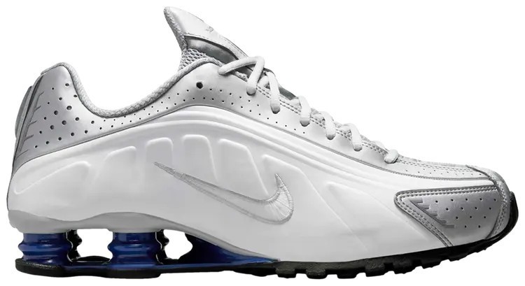 Nike Shox R4 Metallic Silver Deep Royal Blue for Sale Nike Shox R4 Metallic Silver Deep Royal Blue for Sale