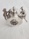 Rare Imperial Russian Inkwell - 1844- 84 Silver Marking — photo 1