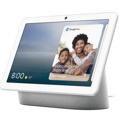 Google Nest Hub Max 10'' Smart Home Display Speaker Google Assistant Chalk