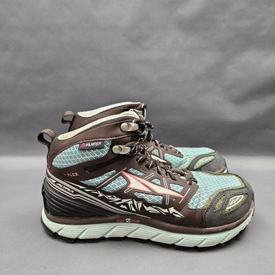 Altra Lone Peak 3.0 Mid Shoes Womens Size 5.5 Blue Black Trail Hiking Boots