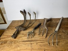 Antique Curated Garden Tool Set - Vintage Farmhouse Decor & Primitive Hand tool