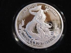 2017 1oz DOLLAR DRAGON PROOF SILVER SHIELD #3 in Death of the Dollar Series!