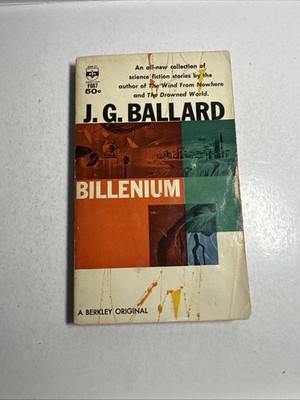 J.G. Ballard Billenium 1962 Berkley Medallion Books 1st Printing
