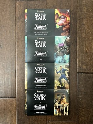 Magic MTG Secret Lair The Atomic Grade Foil Edition Bundle New IN
