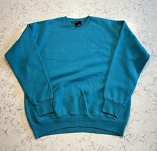 Vintage USA Olympics Crewneck Sweatshirt Teal Pullover Made in USA Size XL