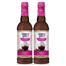 Jordan's Skinny Syrups Sugar Free Coffee Syrup, Mocha Flavor Drink Mix
