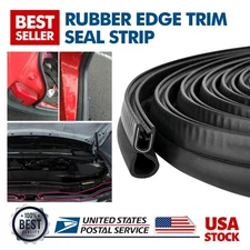 New 26FT Rubber Seal Weather Strip Door Trunk Edge Moulding U-Shape Trim