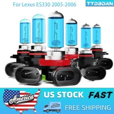 6x 9005 H11 9006 Halogen Bulbs Kit Headlight Fog Light For 2013-2016 Ford Escape 6x 9005 H11 9006 Halogen Bulbs Kit Headlight Fog Light For 2013-2016 Ford Escape