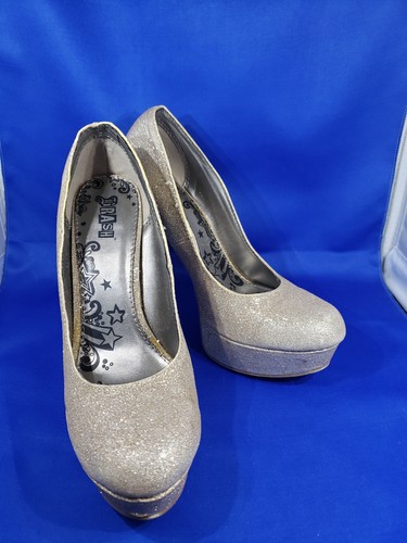 BRASH High Heels Pumps GLITTER Women's Shoes Size 7.5
