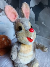 Alter Mohair Hase Klopfer*Thumber 1960 Original Disney