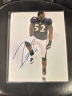 Ray Lewis Signed Photo Baltimore Ravens w/COA