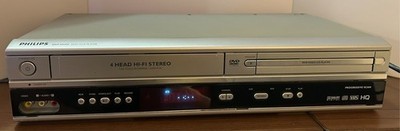 Philips DVP3050V/37 DVD VCR VHS Combo Player Parts Repair Powers On No Remote