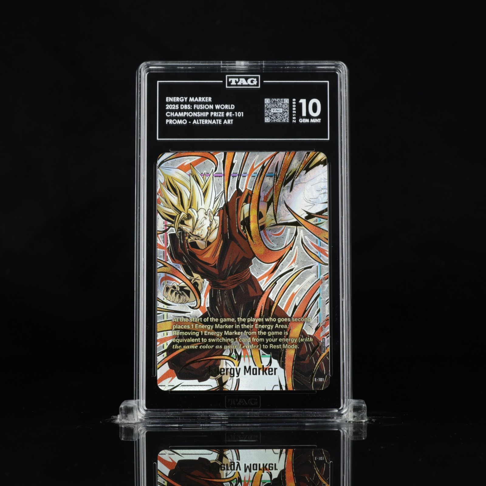 2025 DBS Promos Fusion World E-101 Energy Marker Vegito Championship Finals