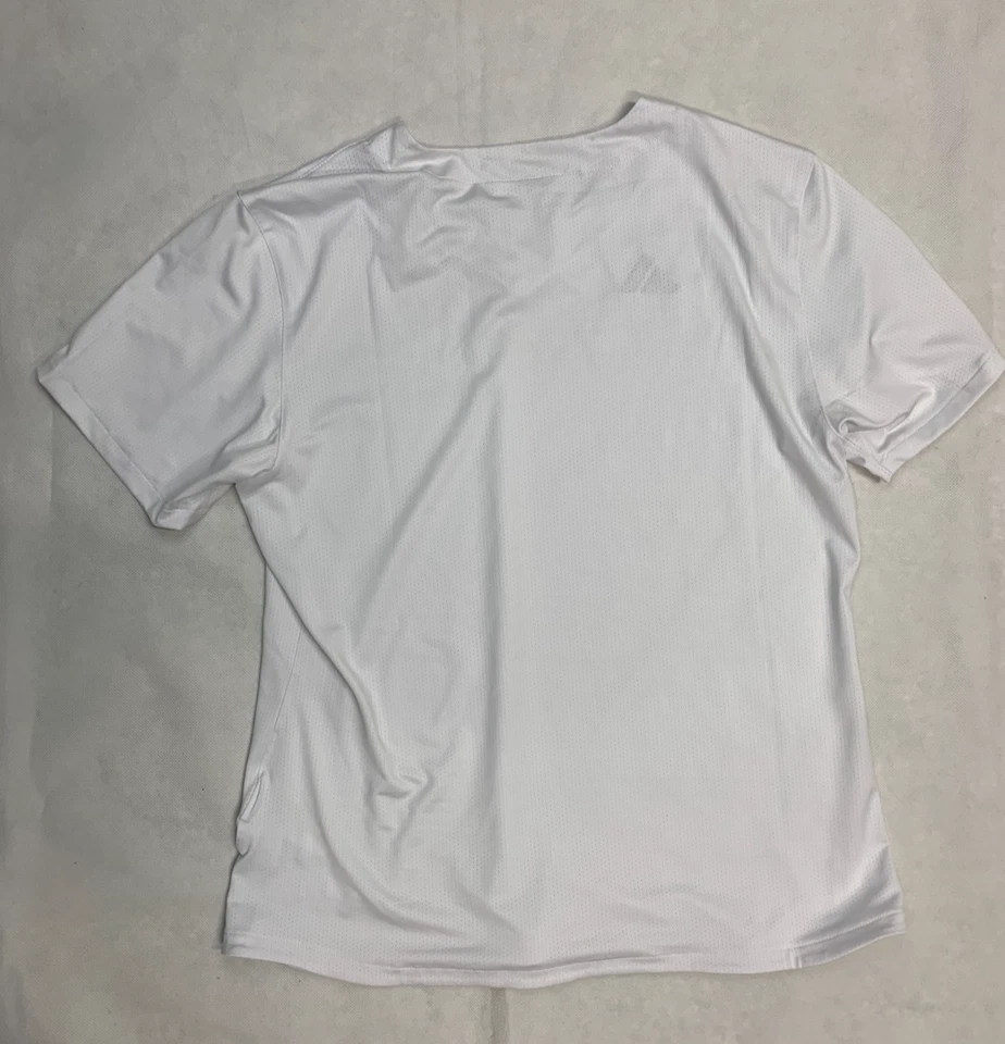 Adidas Instinct V-Neck Softball Jersey Women's Medium White JI8282 - Image 3 of 3