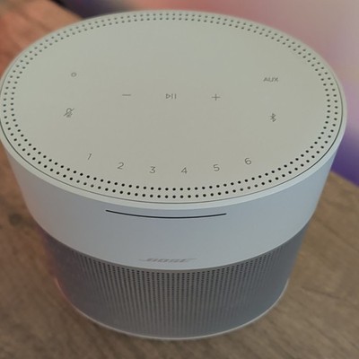 Bose Home Speaker 300 Smart Speaker White/Silver Wi‑Fi Bluetooth