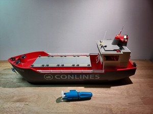 PLAYMOBIL Z431 – Materasso Cabina Blu Scuro Per Barca Gargo (Usato, Ricambio) - Foto 2