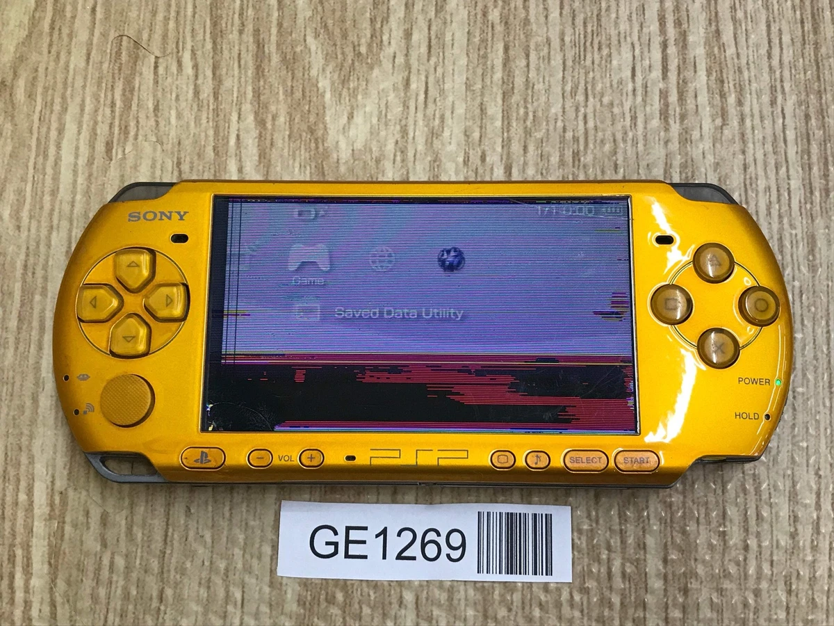 Sony PSP-3000 Yellow Video Game Consoles for sale - eBay