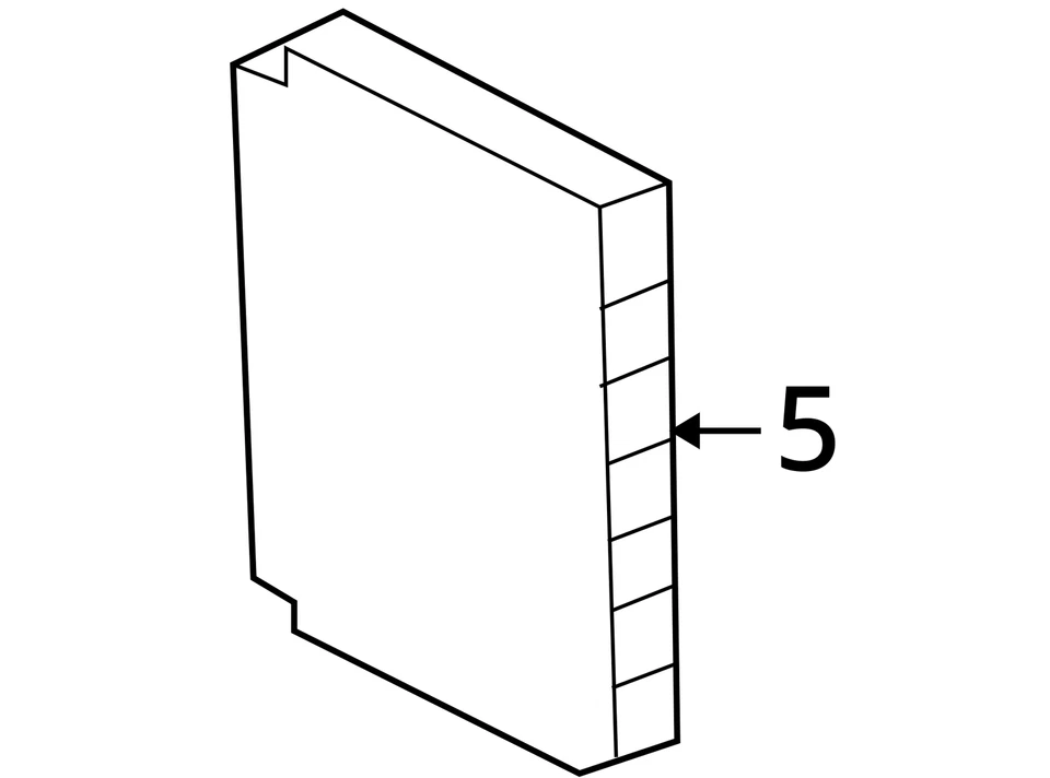 Módulo de control electrónico ECM del motor 3,5 L VIN K compatible con Highlander 11-12 1349624 Foto 4 de 4