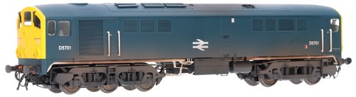 2806 Heljan Spurweite OO Class 28 D5701 BR blau - verwittert | Condition: Used