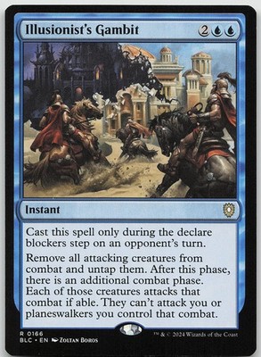 Illusionist's Gambit 166 Rare Commander: Bloomburrow NM MTG