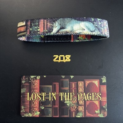 zox band Med LOST IN THE PAGES *Einhorn* *Bücher* RFID