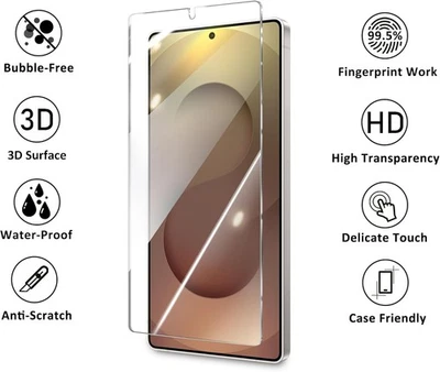 HI5 For Samsung S25 Ultra S24 S23 S22 S21 S20 Plus Tempered Glass Screen Protector