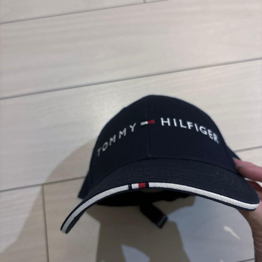 Women's TOMMY HILFIGER Navy Baseball Cap thumbnail 7