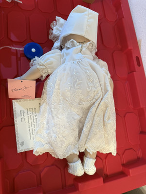 Marian Yu Designs Porcelain Baby Doll Vintage Taiwan Numbered MYD